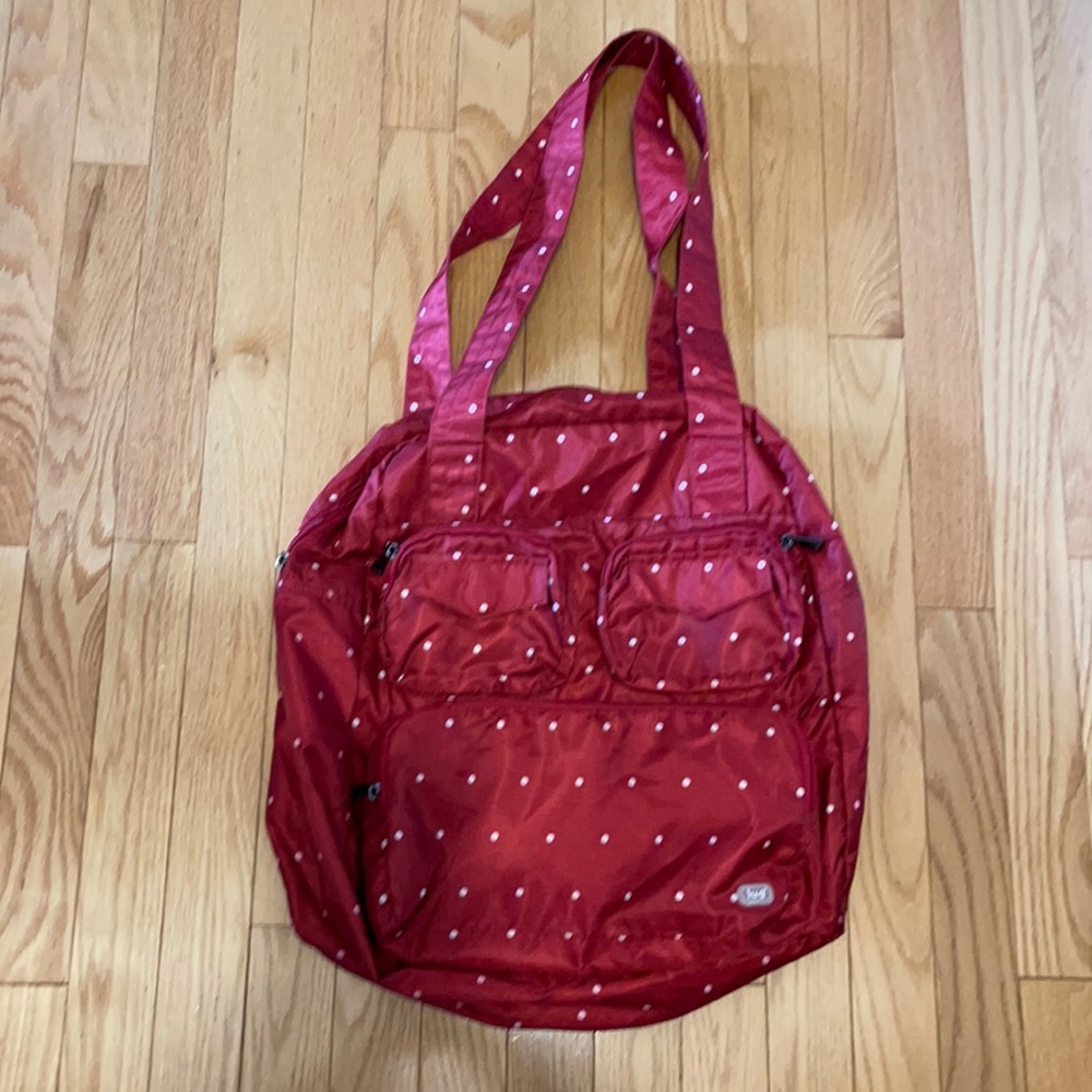 Lug packable shopper foldable bag